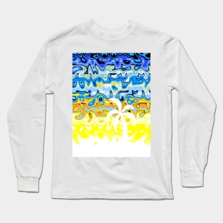 WHITE PALM ISLAND Long Sleeve T-Shirt